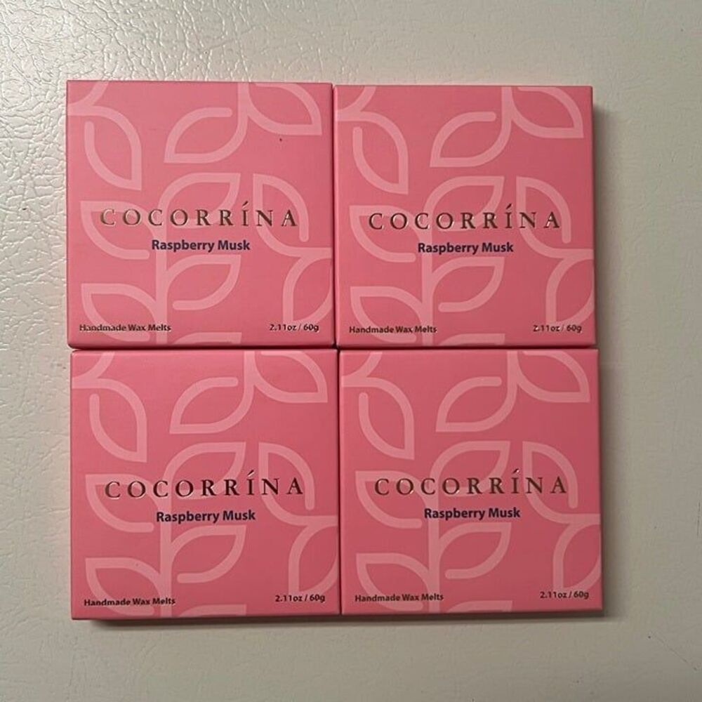 4 Pack Scented Wax Melts Raspberry Musk